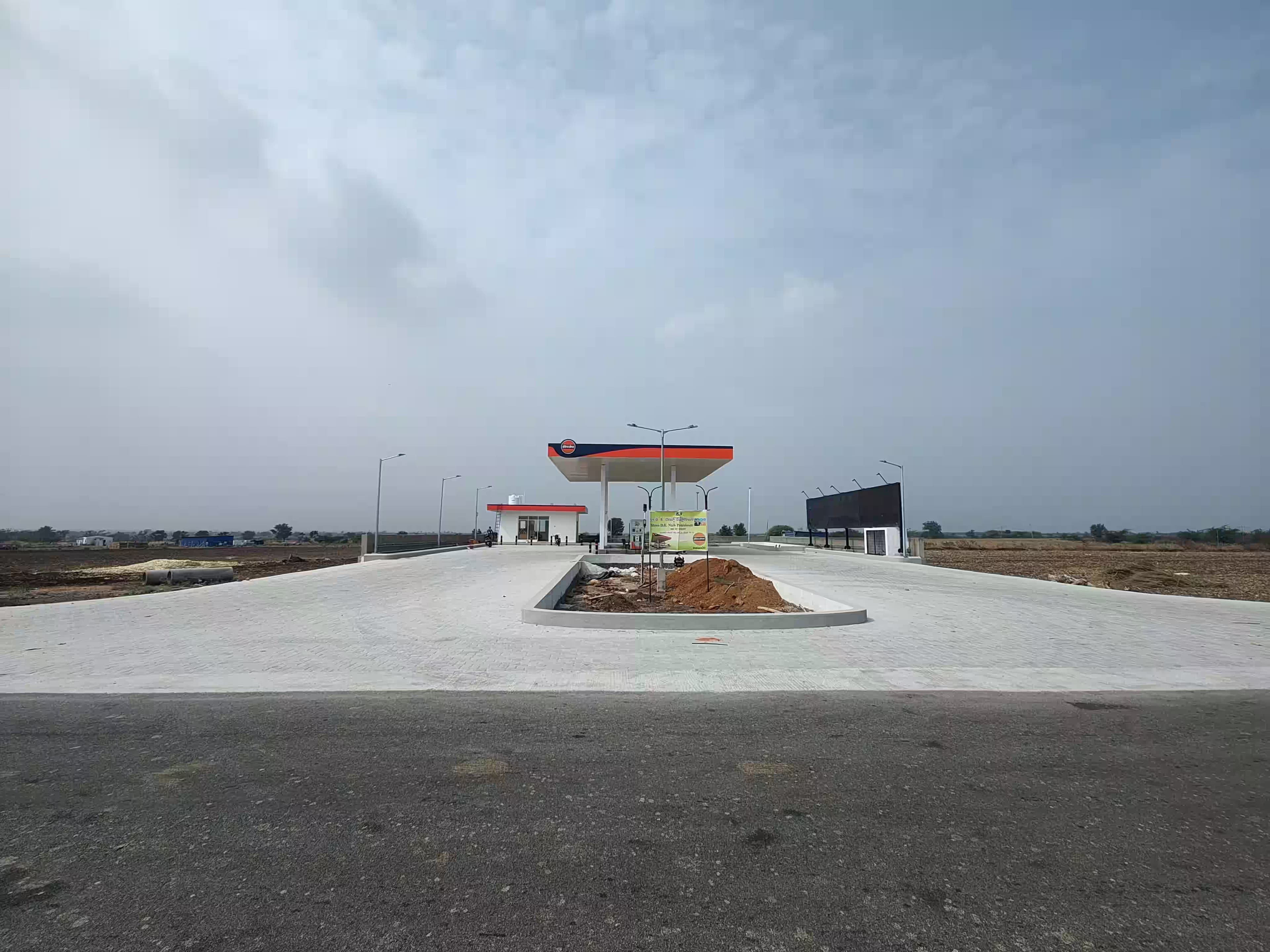 Petrol Bunk Construction Project in Alwandi, Koppal Karnataka